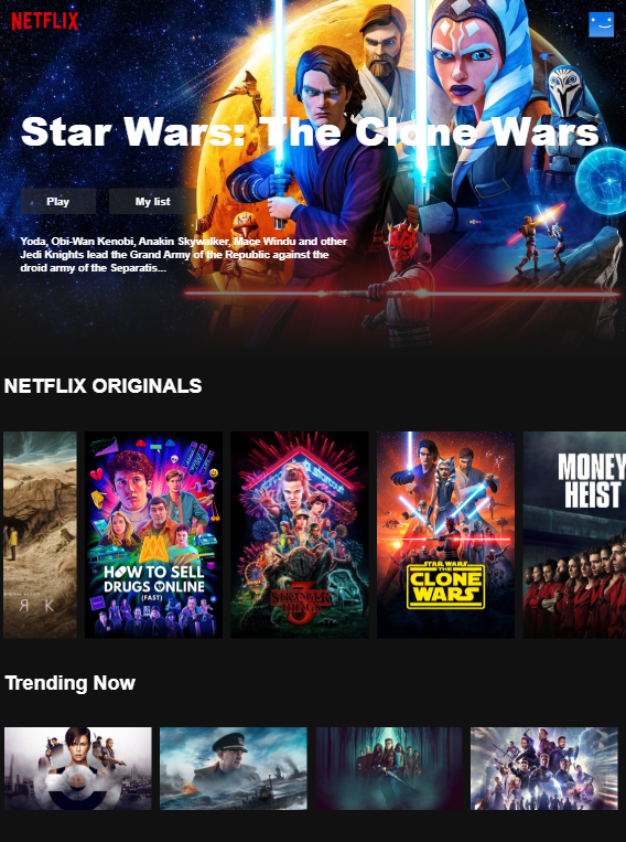 netflix clone app